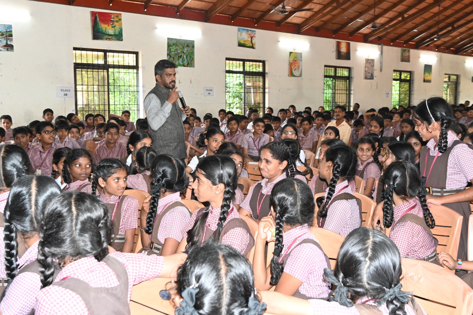 Dental care workshop for children